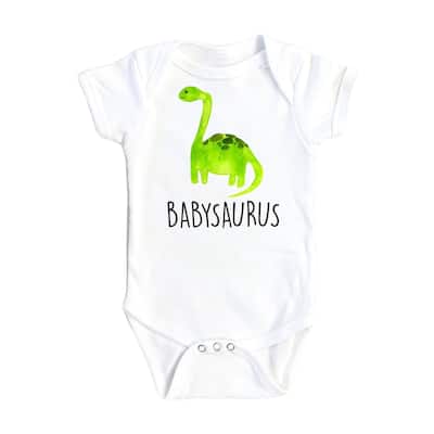 Dinosaur - Baby Boy Girl Clothes Infant Bodysuit Funny Cute Newborn 2A