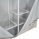 preview thumbnail 20 of 36, Metal Loft Bed with Wardrobe and Storage Shelves