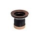 preview thumbnail 2 of 2, SinkSense Antique Copper 2" Jr. Basket Strainer Drain with Removable Basket