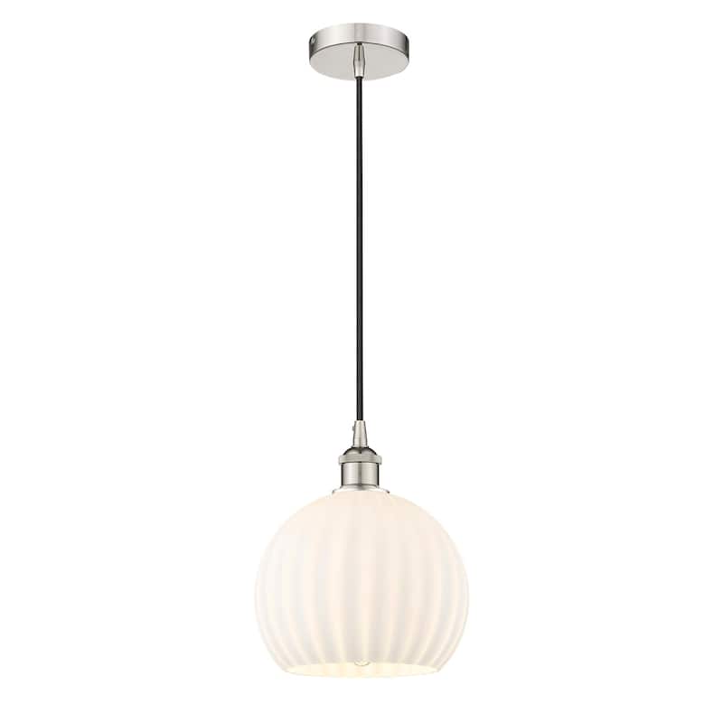 Innovations Lighting 616-1P 12 10 White Venetian Pendant White