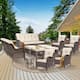 Option Cream-Brown Rattan