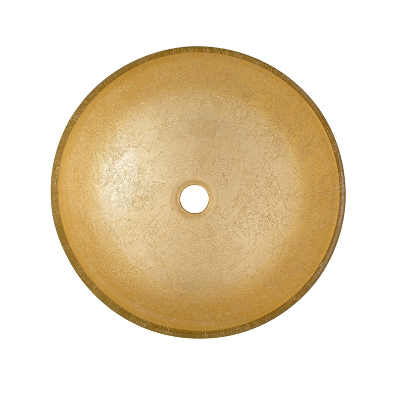 Fine Fixtures Modern glass Vessel Round 16 X 16