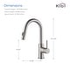 preview thumbnail 9 of 8, Single-Hole Pull-Down Kitchen Faucet with Sprayer and Magnetic Docking