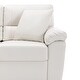 preview thumbnail 13 of 52, Morden Fort Upholstered Living Room Set chair , Loveseat,2 Pieces, Faux Leather