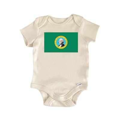 Washington - Baby Boy Girl Clothes Infant Bodysuit Funny Cute