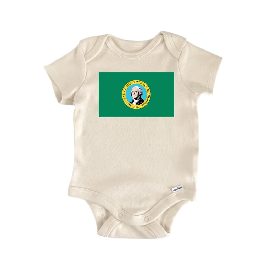 Washington - Baby Boy Girl Clothes Infant Bodysuit Funny Cute