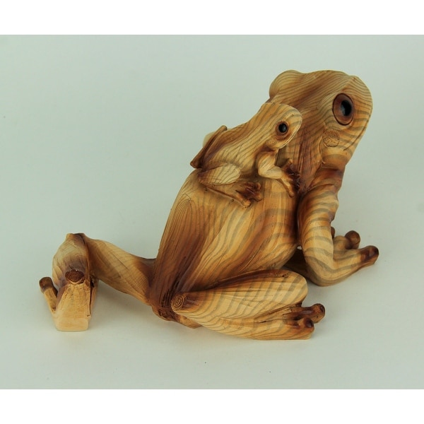 FROG PRODUCTS WOOD BEARDOLL新品未使用 The Croakalily Frogs | Small Animal Figurines | Li'l Woodzeez