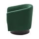 preview thumbnail 73 of 186, Modern Upholstered Barrel Chair Swivel Accent Chair for Living Room