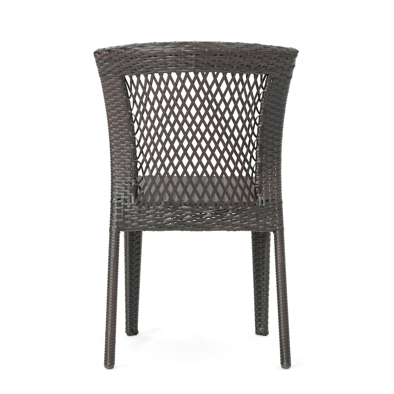 Dusk Outdoor Wicker Chair Set by Christopher Knight Home - Assembled