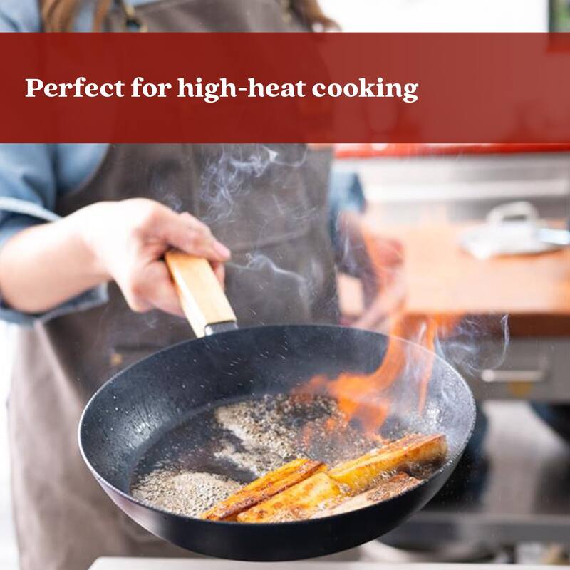 Alva Forest Carbon Steel Pan Pre-Seasoned with Natural Mineral Oil