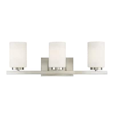 Meridian M80067 3 Light 24" Wide Bathroom Vanity Light