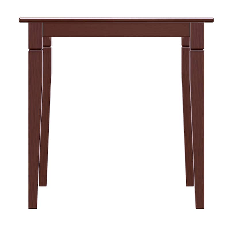 Kingsgate Dining Table, Walnut - 29.53"W x 29.53"D x 29.13"H.