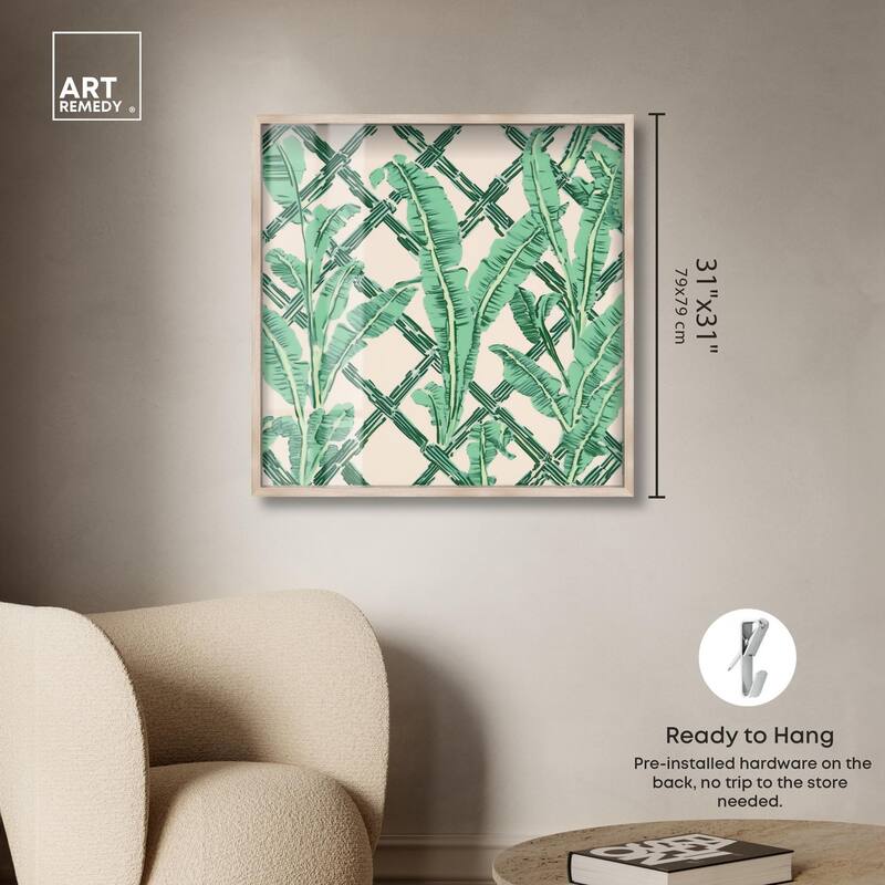 Vibrant Squiggles Shadowbox by Art Remedy