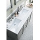preview thumbnail 15 of 35, James Martin Vanities Brittany 60" Double Vanity, Urban Gray