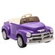 preview thumbnail 83 of 98, Kids 12V Chevrolet 3100 Ride-On Truck with Bluetooth Connectivity, USB Port, and Speed Control for Ages 3+