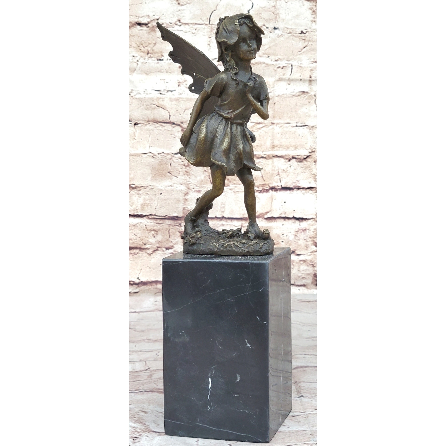 Fairy Daydream Bronze Sculpture Figure By French Artist Milo Hot Cast Figurine