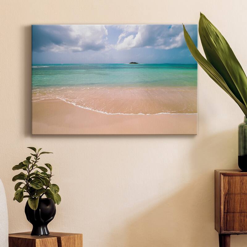 Clear Beach Premium Gallery Wrapped Canvas - Ready to Hang
