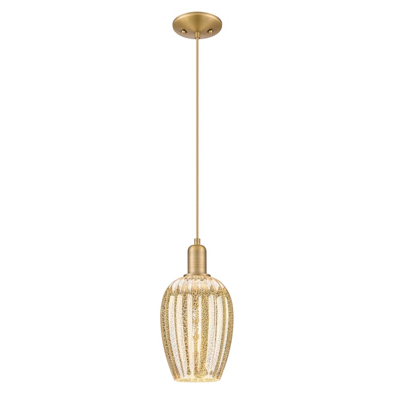 Innovations Lighting 716-1P-G457-6ME Preston 6" Wide Cord Hung Mini