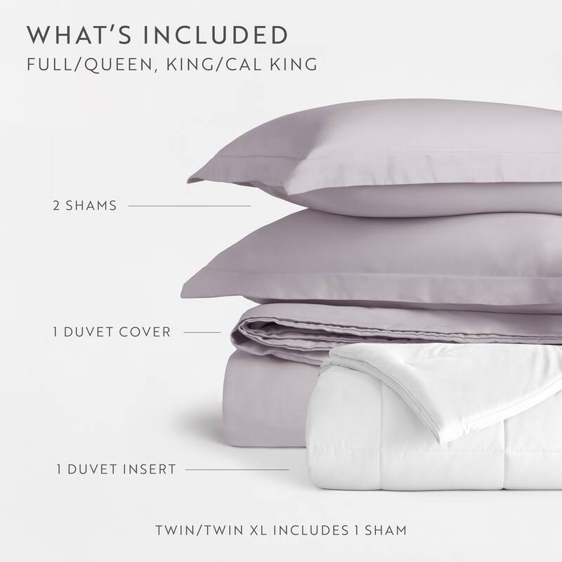 Becky Cameron Ultra Soft 100% Cotton Comforter & Duvet Cover Bundle