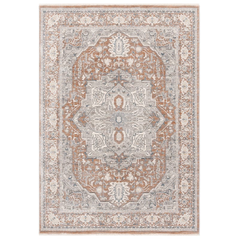SAFAVIEH Lauren Ralph Lauren Sirke Rug - 6'7" Square - Beige/Light Grey