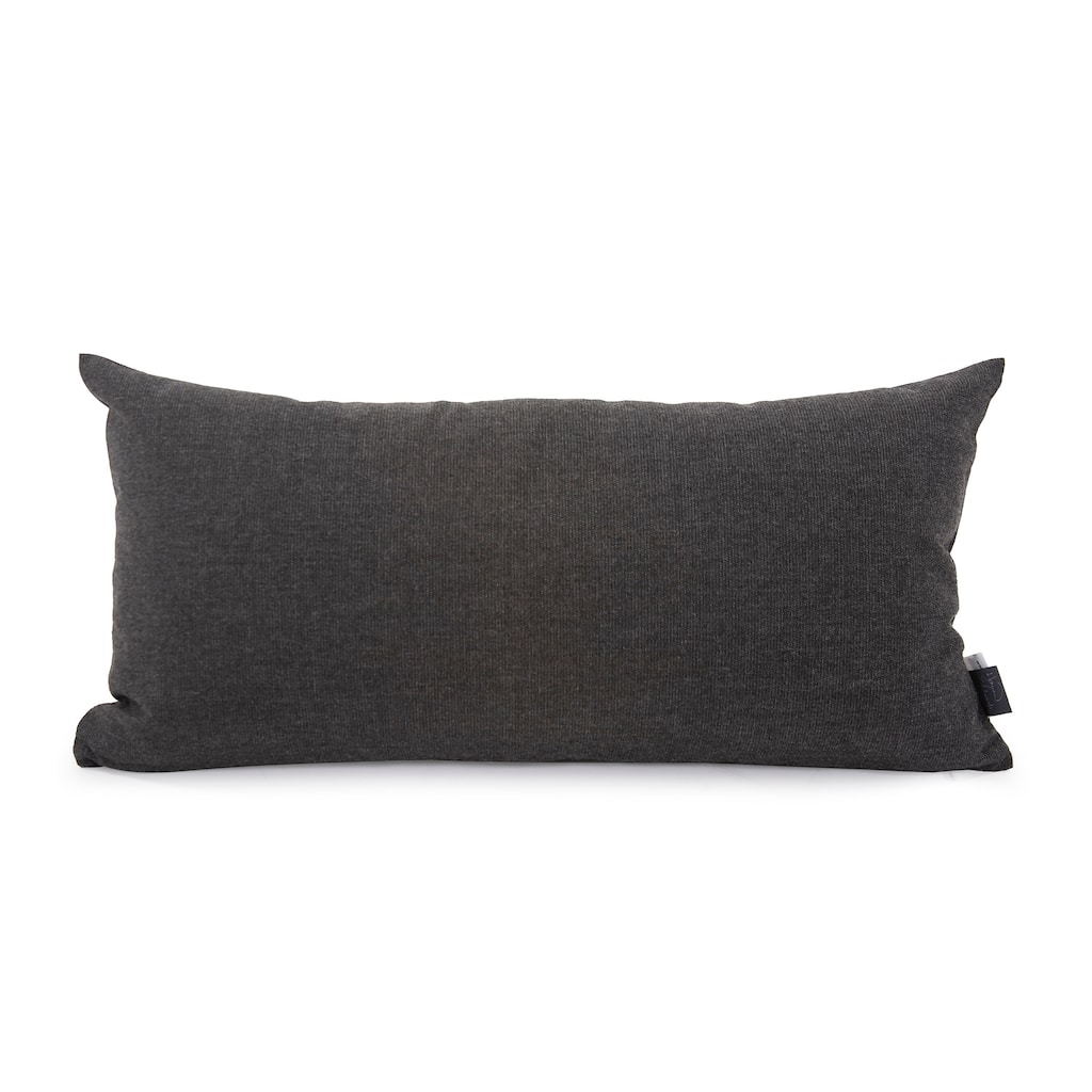Seascape Charcoal Kidney Pillow