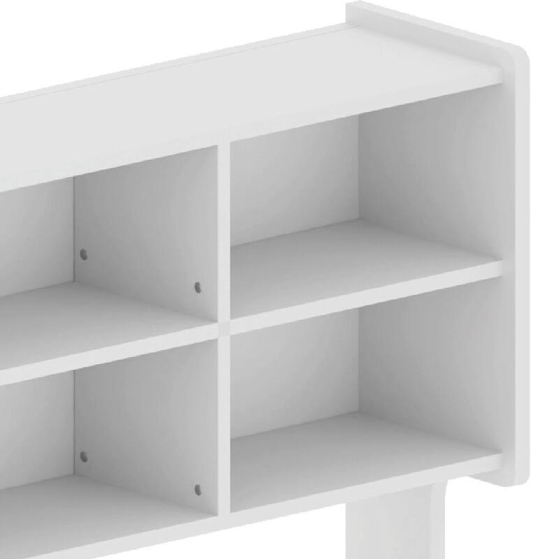 Dressing Table with LED Illuminated Mirror and Storage