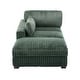 preview thumbnail 127 of 174, 41" W Plush Corduroy Chaise Lounge with Pillows