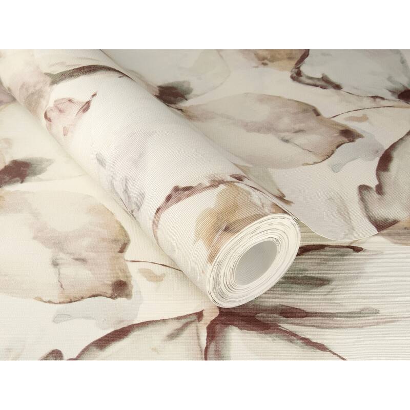 A-Street Prints Liliana Neutral Floral Wallpaper