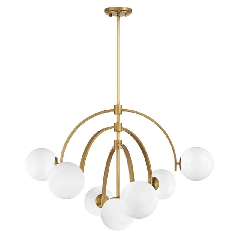 Marias 7-Light Chandelier - Warm Brass
