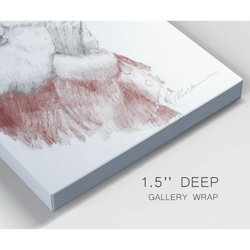 Santa's Touch-Premium Gallery Wrapped Canvas - Ready to Hang