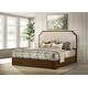 preview thumbnail 14 of 16, Garland 58-inch Panel Bed Cream Brown Cherry