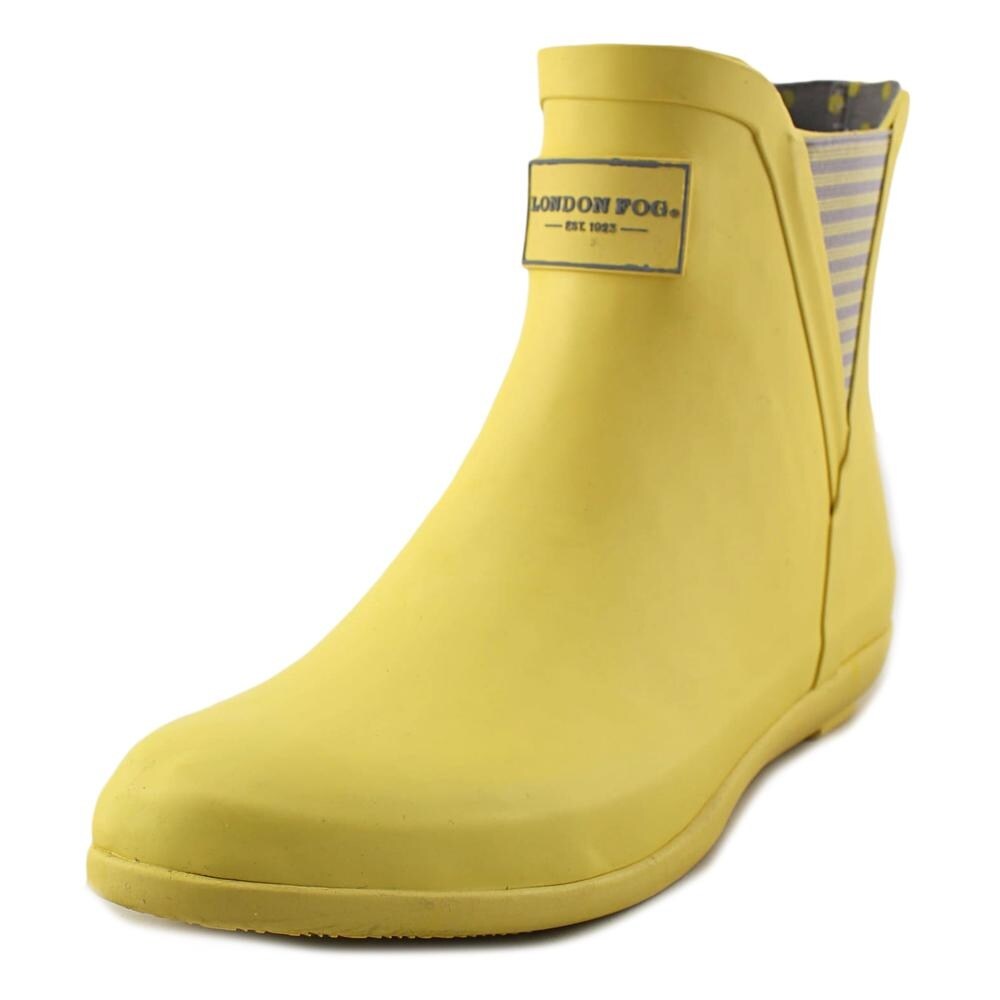 london fog piccadilly women's chelsea waterproof rain boots
