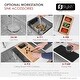 preview thumbnail 13 of 29, Versa36 Undermount 36" Double-bowl Workstation Kitchen Sink - 36" x 19" x 10"