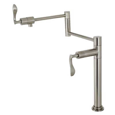 Kingston Brass KS470.CFL Century 3 GPM Single Hole Pot Filler with