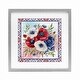 preview thumbnail 21 of 26, Stupell Americana Poppy Bouquet Under Glass Framed Design By Nicole DeCamp 13 x 13 - Grey