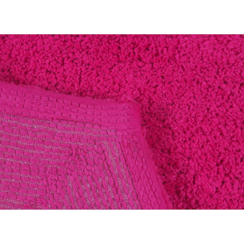 Waterford Collection 100% Cotton Non-Slip Bathroom Rug Set, Machine Washable Bath Rug, 5 Piece Bath Mat Set with Contour