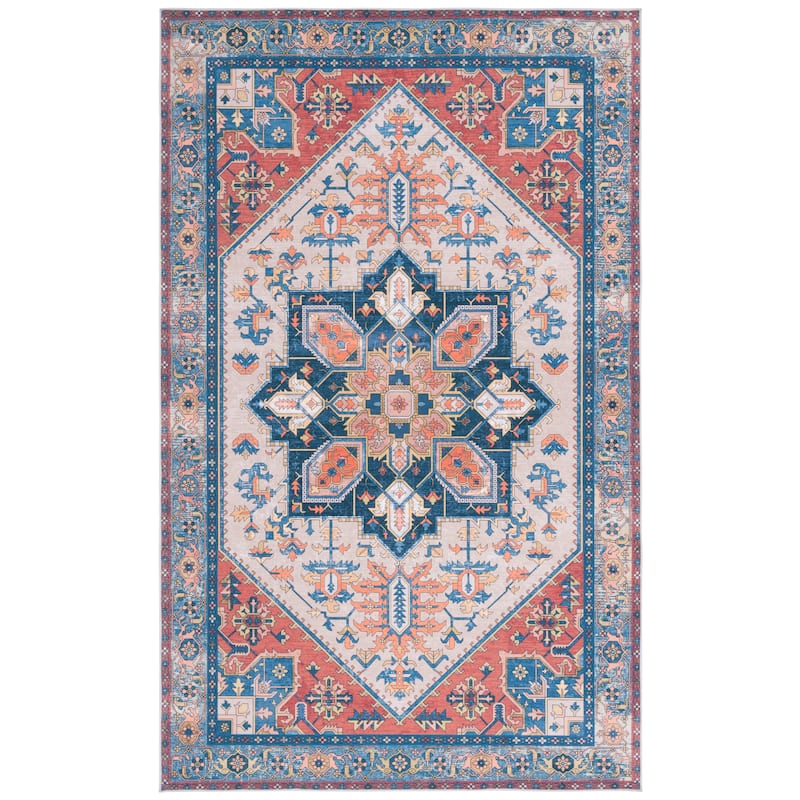 SAFAVIEH Arizona Selay Machine Washable Slip Resistant Vintage Oriental