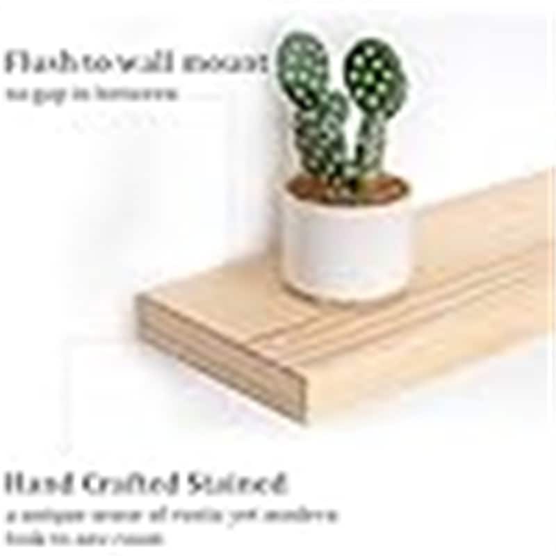 Floating Shelves - 8"D x 24"W x 1.6"H