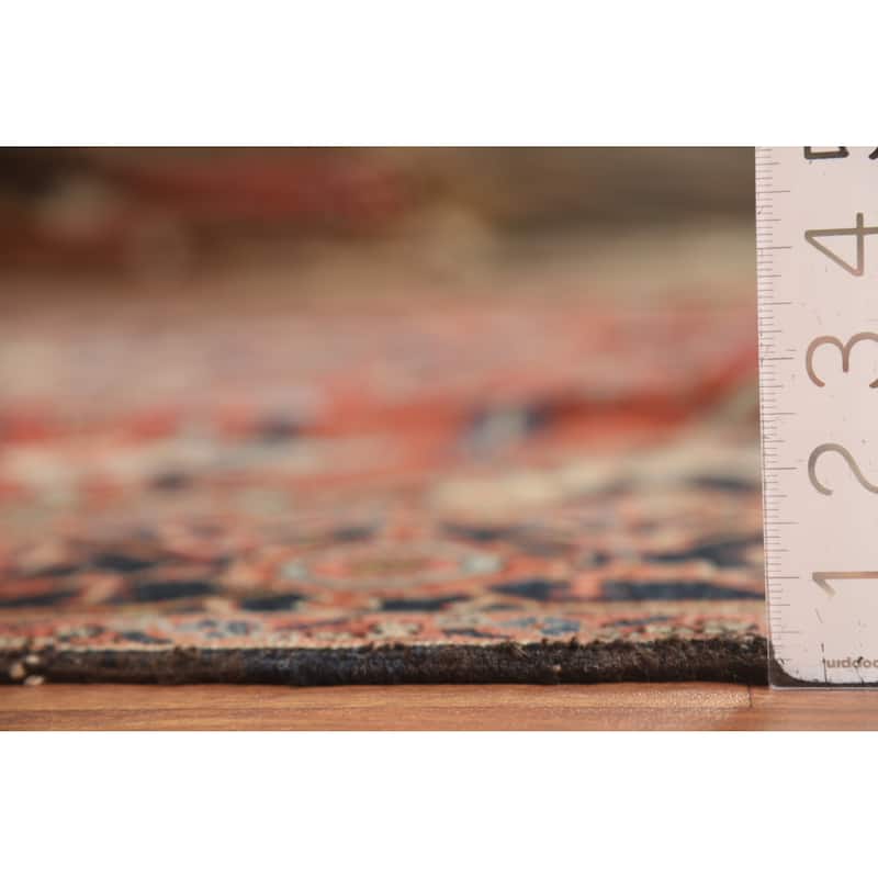 Vegetable Dye Heriz Serapi Persian Rug Handmade Wool Carpet - 9'2"x 12'1"