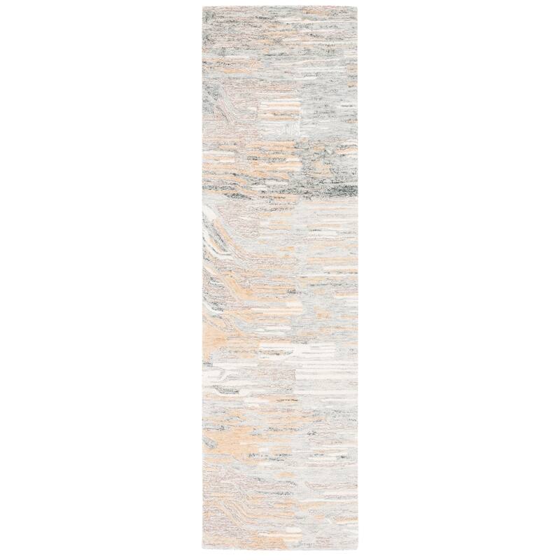 SAFAVIEH Handmade Metro Igballe Modern Abstract Wool Rug