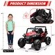 preview thumbnail 14 of 16, Ride On Car for Kids, 12V Toy Electric Truck UTV with Large Wide Seat and Remote Control