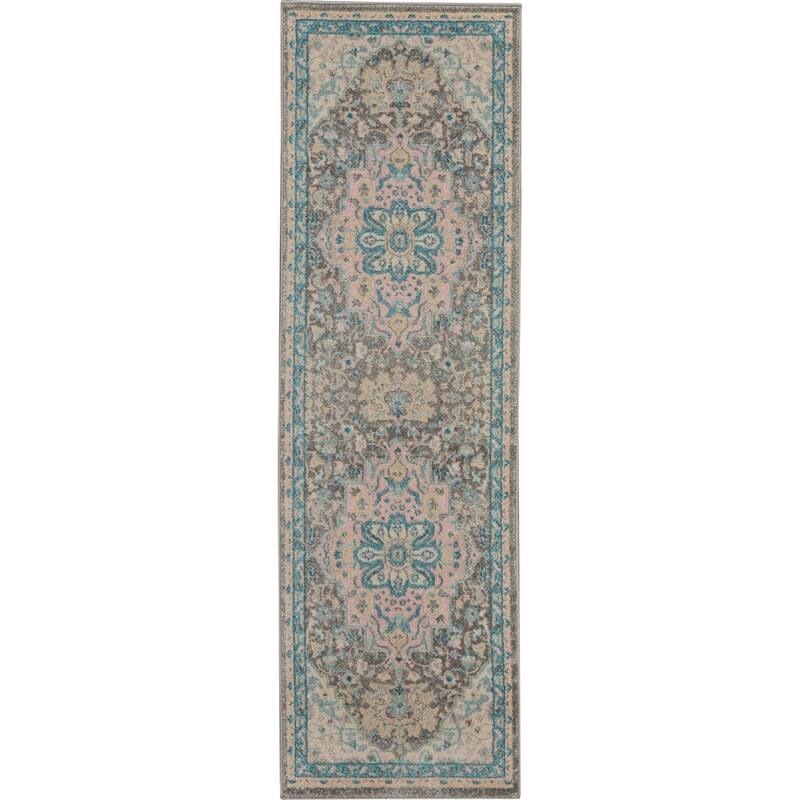 Nourison Tranquil Persian Vintage Oushak Area Rug