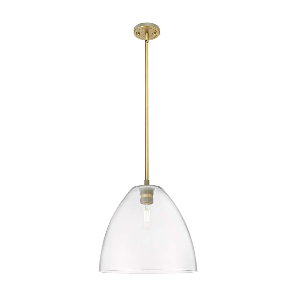 Innovations Lighting Downtown Urban - Crown Point - 1 Light 12" Bristol Stem Hung Pendant