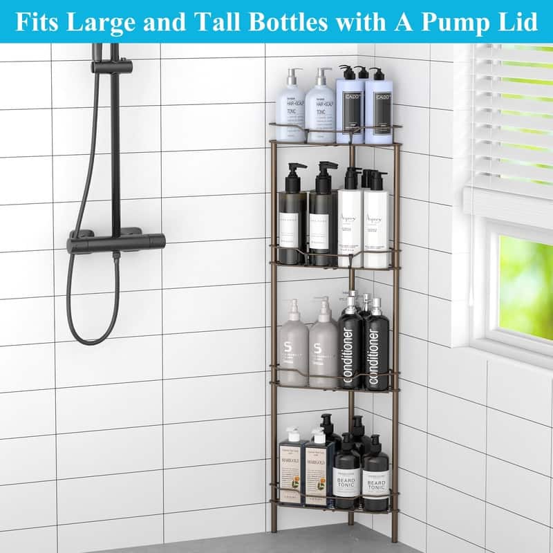 Shelves Stand Rack - 14.17 x 14.17x 43.3 inches