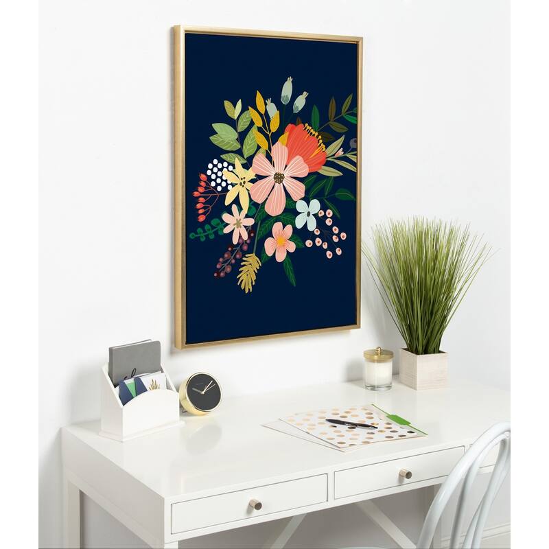 Carson Carrington C Framed Canvas