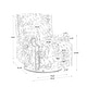 preview thumbnail 4 of 13, Linen Manual Swivel Base Recliner Chair with Footrest
