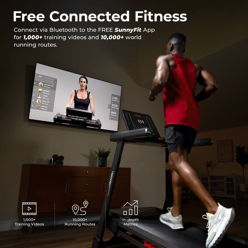 Treadmill Elite Smart Auto Incline 20 Deck T723016 - Dark Gray - 67.7 x 32.9 x 54.9