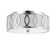 preview thumbnail 39 of 48, Elizabeth Metal LED Flush Mount, by JONATHAN Y