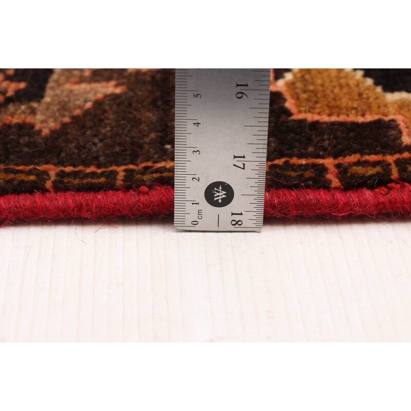 ECARPETGALLERY Hand-knotted Melis Vintage Copper Wool Rug - 4'9 x 7'11