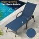 preview thumbnail 39 of 49, VredHom Outdoor Patio Adjustable Chaise Lounges Chairs with Arms (Set of 2/4 )